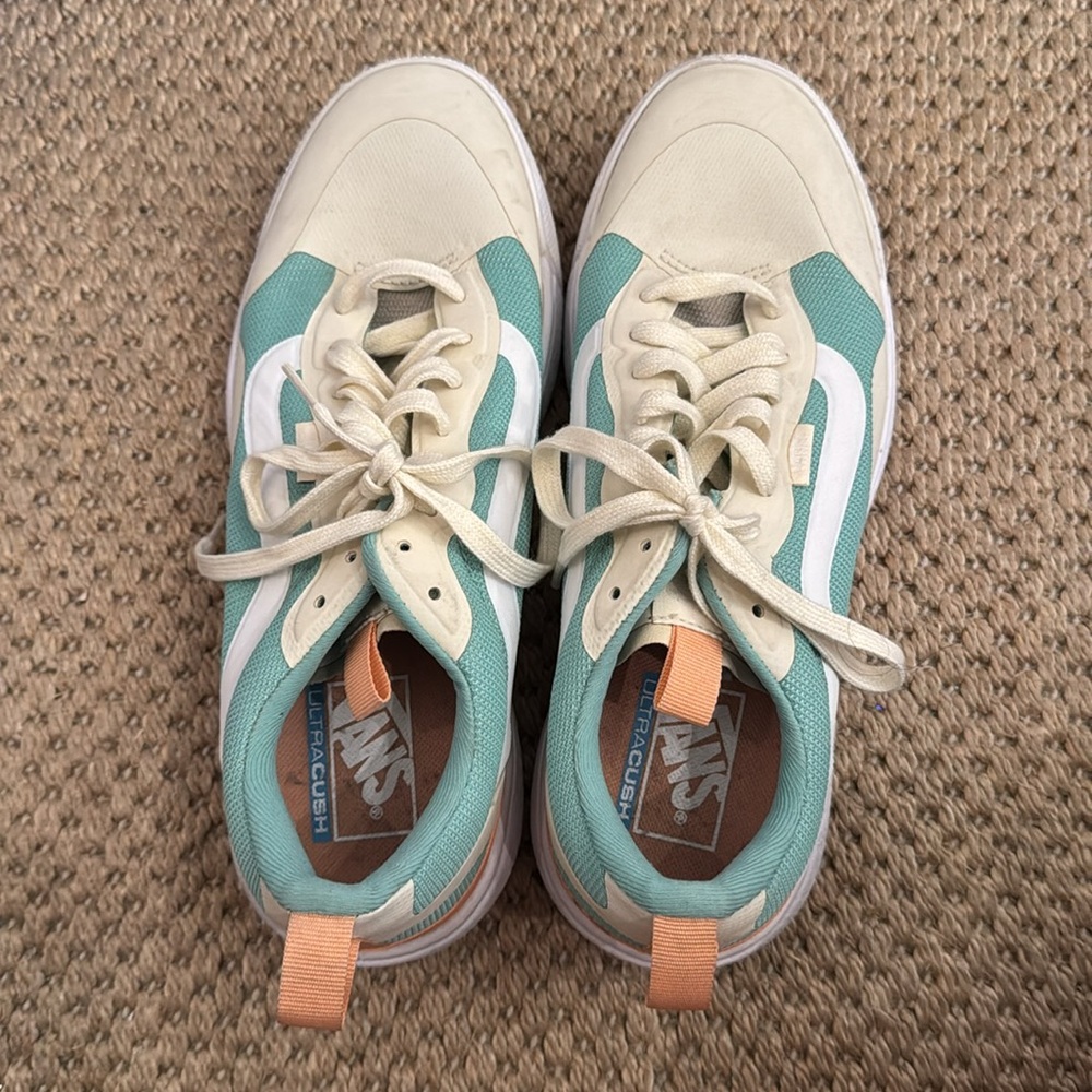VANS UltraRange Exo Mens 9 Womens 10.5 Turtledove Dusty Jade Green. New no box - Picture 4 of 6